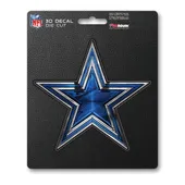 Fan Mats Dallas Cowboys 3D Decal Sticker