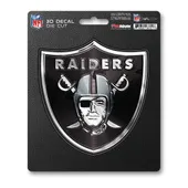 Fan Mats Las Vegas Raiders 3D Decal Sticker