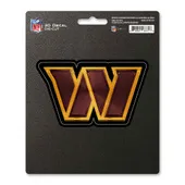 Fan Mats Washington Commanders Commanders 3D Decal Sticker