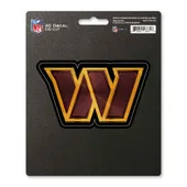 Fan Mats Washington Commanders Commanders 3D Decal Sticker