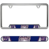 Fan Mats New York Giants Embossed License Plate Frame, 6.25In X 12.25In