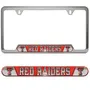 Fan Mats Texas Tech Red Raiders Embossed License Plate Frame, 6.25In X 12.25In