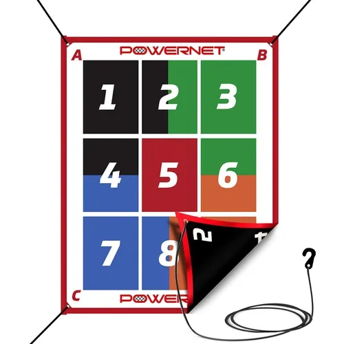 Powernet Numbered Pitching Pad 1203