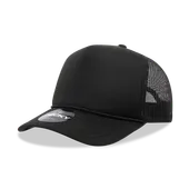 Decky 5 Panel Mid Profile Structured Foam Trucker 6025