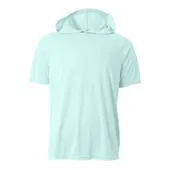 A4 Youth Short Sleeve Hooded Tee Nb3408