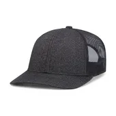 Pacific Headwear Melange Heather Low-Profile Trucker 210C