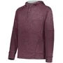 MAROON HEATHER/SILVER