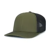 Pacific Headwear Contrast Stitch Trucker Pacflex Snapback Cap P151S