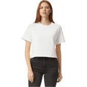 American Apparel Ladies' Fine Jersey Boxy T-Shirt 102AM