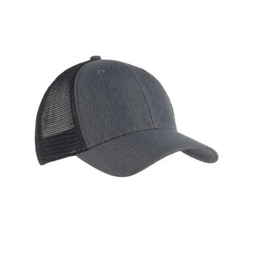 Big Accessories Sport Ponytail Trucker BA540P. Embroidery is available on this item.