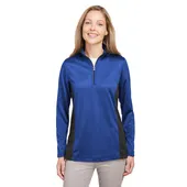 Harriton Ladies' Flash Snag Protection Plus Il Colorblock Quarter-Zip M786W