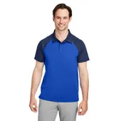 Team 365 Men's Command Snag-Protection Colorblock Polo TT21C