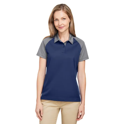 Team 365 Ladies' Command Snag-Protection Colorblock Polo TT21CW. Printing is available for this item.