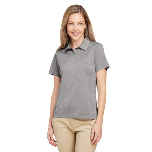 Team 365 Ladies' Zone Sonic Heather Performance Polo TT51HW. Printing is available for this item.