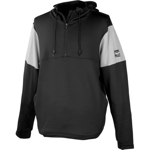 Rawlings Adult 1/4 Zip Hoodie PFHQ. Decorated in seven days or less.