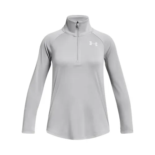 Under Armour Girls' Tech Graphic 3/4 Zip 1379532. Decorated in seven days or less.