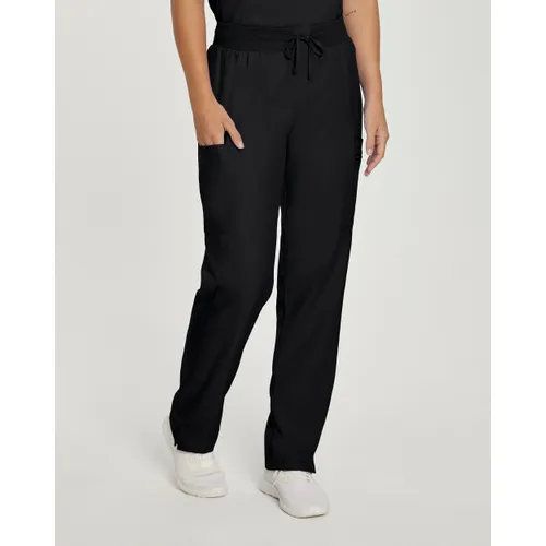 Landau Forward Women's Straight-Leg Cargo Scrub Pants LB400. Embroidery is available on this item.