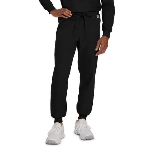 Landau Scrub Zone Unisex Banded-Bottom Jogger Scrub Pants LB404. Embroidery is available on this item.