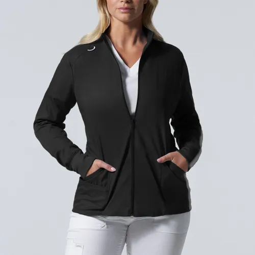 Landau Proflex Women's Medical Scrubs Jacket LJ701. Embroidery is available on this item.