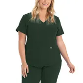 Landau Forward Women's 3-Pocket V-Neck Scrub Top LT100