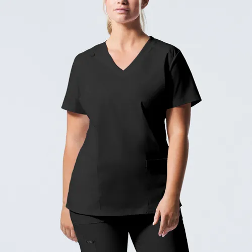 Landau Proflex Women's Medical Scrubs Shirt LT105. Embroidery is available on this item.