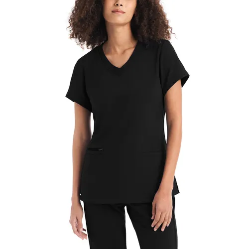 White Cross Crft Women's Medical Scrubs Shirt WT127. Embroidery is available on this item.