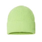 Atlantis Headwear Sustainable Chunky Rib Knit Beanie ATL-OAK