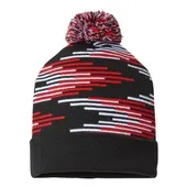 Cap America Usa-Made Bar Knit Beanie CAP-RKB12