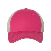 Sportsman Contrast-Stitch Mesh-Back Cap SPO-3100