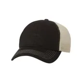 Sportsman Contrast-Stitch Mesh-Back Cap SPO-3100