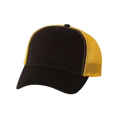 Sportsman Bio-Washed Trucker Cap SPO-AH80. Embroidery is available on this item.