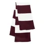 MAROON/ WHITE