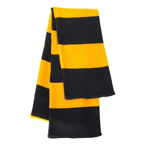 Sportsman Rugby-Striped Knit Scarf SPO-SP02