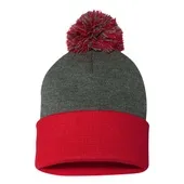 Sportsman 12" Pom-Pom Knit Beanie SPO-SP15