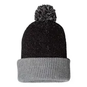 Sportsman 12" Speckled Pom-Pom Knit Beanie SPO-SP70