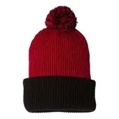 Sportsman 12" Speckled Pom-Pom Knit Beanie SPO-SP70