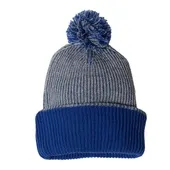 Sportsman 12" Speckled Pom-Pom Knit Beanie SPO-SP70