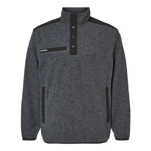 Dri Duck Ranger Melange Fleece Pullover DRI-7353. Decorated in seven days or less.