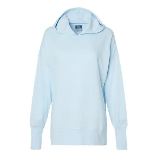 Mv Sport Women's French Terry Hooded Sweatshirt MV-W23720. Decorated in seven days or less.