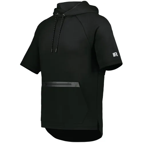 Russell Legend Short Sleeve Tech Fleece Hoodie R24TFM. Decorated in seven days or less.