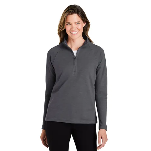 Devon & Jones New Classics Ladies' Charleston Quarter-Zip Jacket DG481WZ. Decorated in seven days or less.