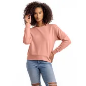 Next Level Apparel Ladies' Laguna Sueded Sweatshirt 9084