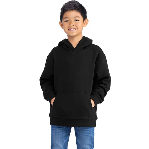 Next Level Apparel Youth Fleece Pullover Hooded Sweatshirt 9113. Decorated in seven days or less.