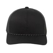 Pacific Headwear Trucker Snapback Braid Cap 104BR