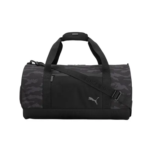 Puma Golf Camo Barrel Duffel 78119. Embroidery is available on this item.