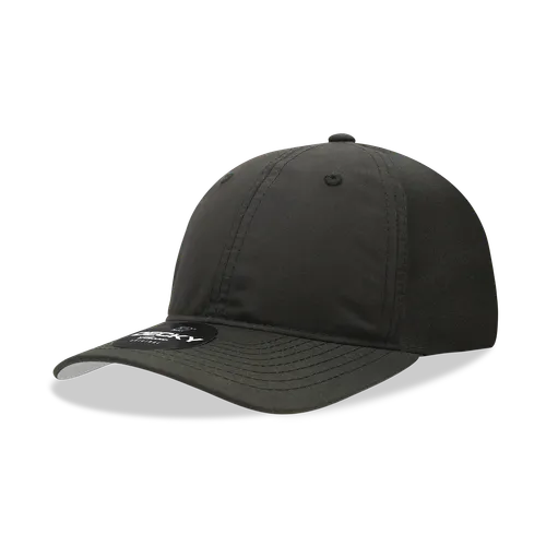 Decky 6 Panel Low Profile Relaxed Performance Dad Hat 6220. Embroidery is available on this item.