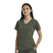 Matrix Pro Womens Curved V-Neck Top 3903