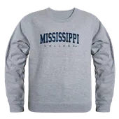 W Republic Mississippi College Choctaws Game Day Crewneck 543-544