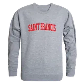 W Republic Saint Francis U Red Flash Game Day Crewneck 543-669