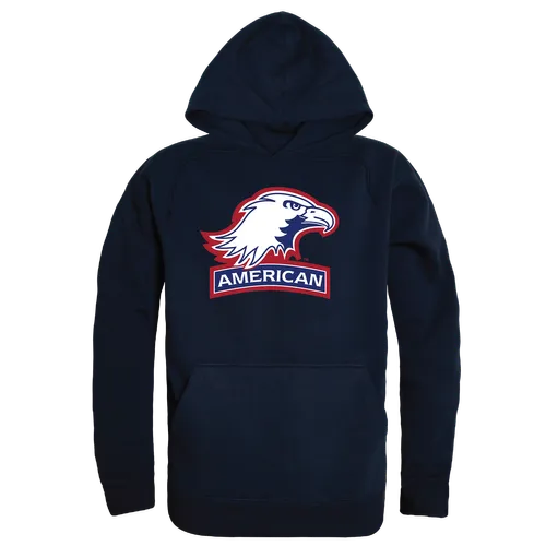 W Republic American University Eagles The Freshman Hoodie 512-498. Decorated in seven days or less.